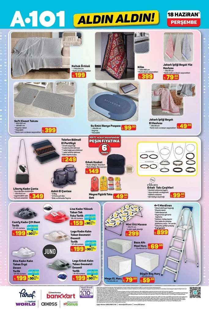 A101 18 Haziran aktüel katalog 18 A101 aktüel katalog 18 Haziran