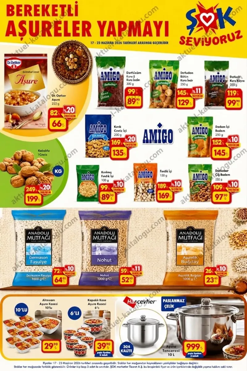 Şok haftanın aktüeli 17 Haziran aktüel katalog 4 Şok aktüel katalog 17 Haziran