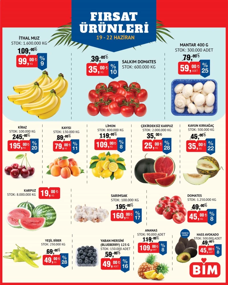 Bim 19 Haziran aktüel katalog fırsatları