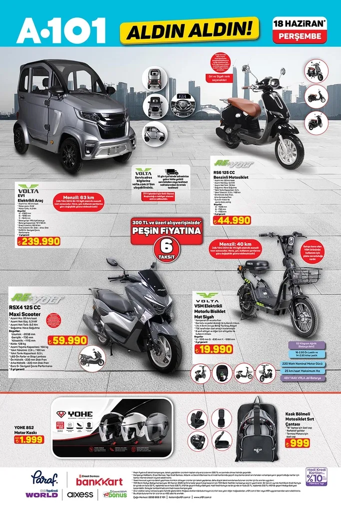 A101 aktüel katalog 18 Haziran
