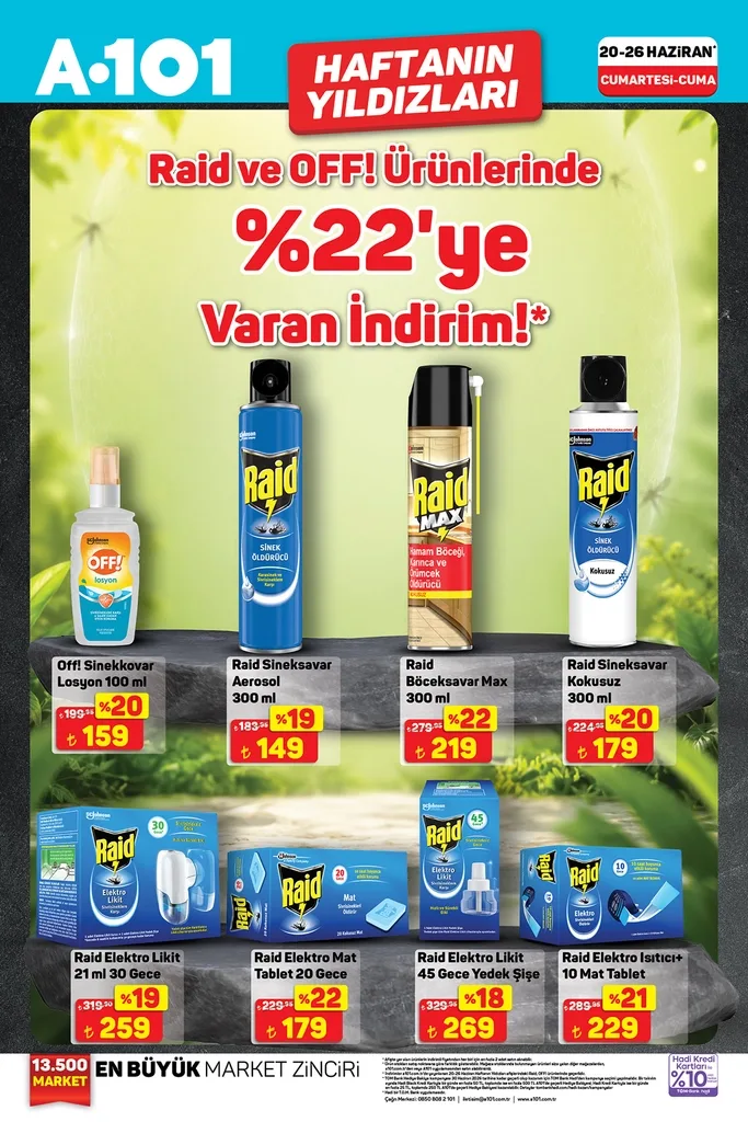 A101 aktüel katalog 19 Haziran