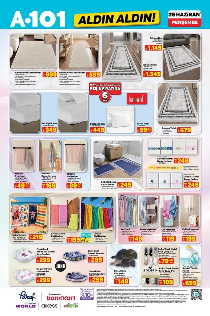 A101 aktüel katalog 25 Haziran