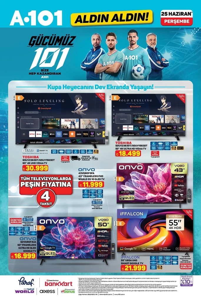 A101 aktüel katalog 24 Haziran