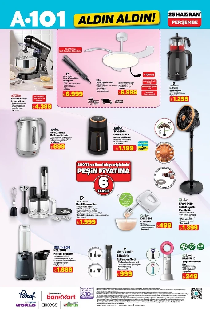 A101 aktüel katalog 24 Haziran