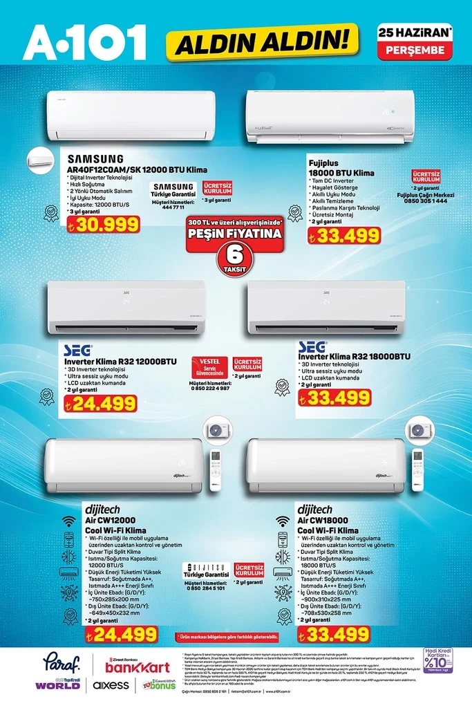 A101 aktüel katalog 24 Haziran