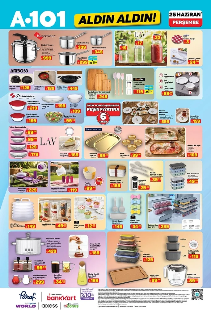 A101 aktüel katalog 24 Haziran