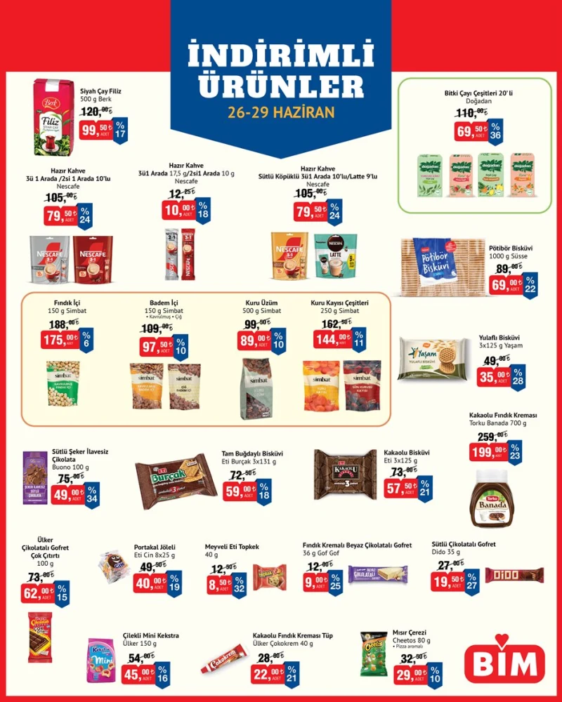 Bim aktüel katalog 26 Haziran
