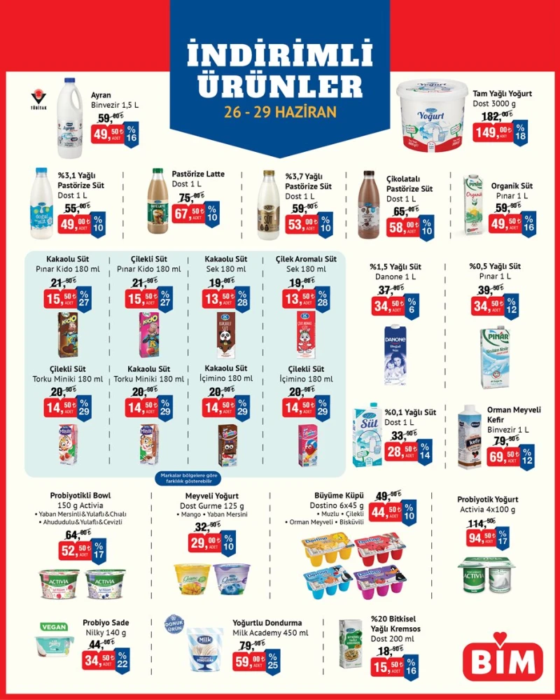 Bim aktüel katalog 26 Haziran