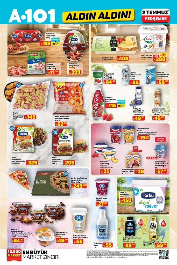 A101 indirim katalog 2 Temmuz
