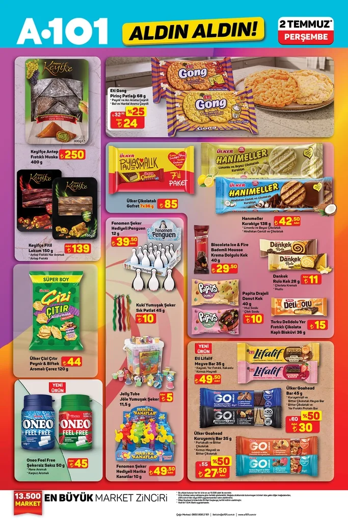 A101 aktüel katalog 2 Temmuz