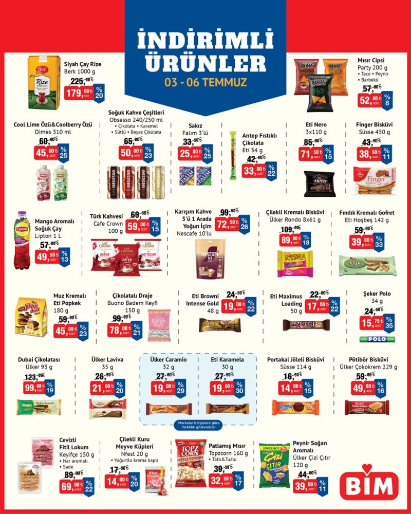 Bim aktüel katalog 3 Temmuz