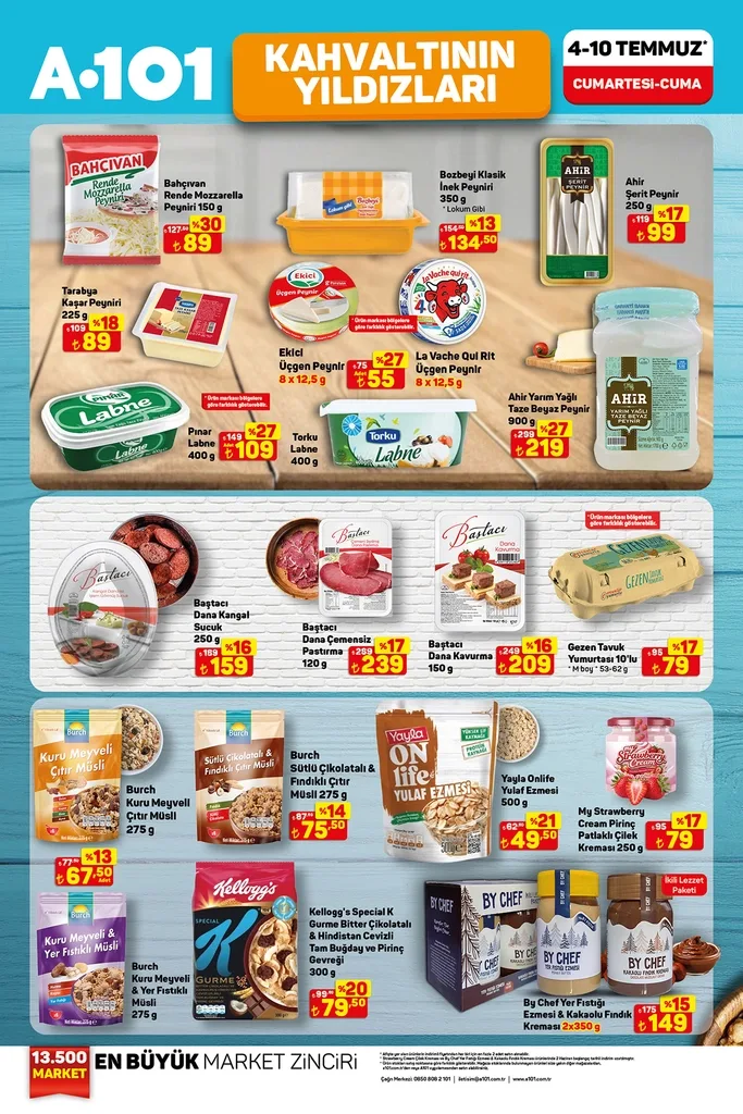 A101 aktüel katalog 4 Temmuz