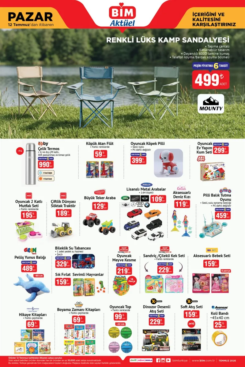 Bim aktüel katalog 12 Temmuz
