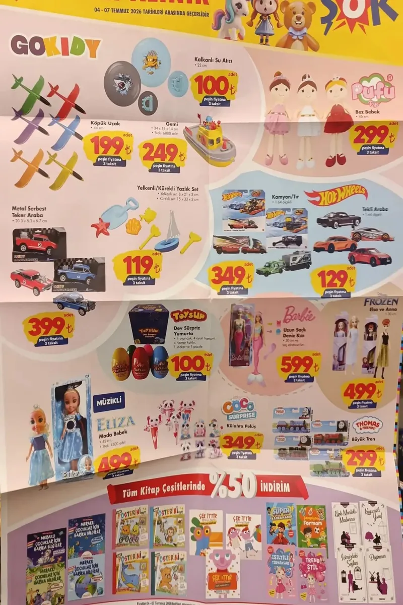 Şok aktüel katalog 4 Temmuz