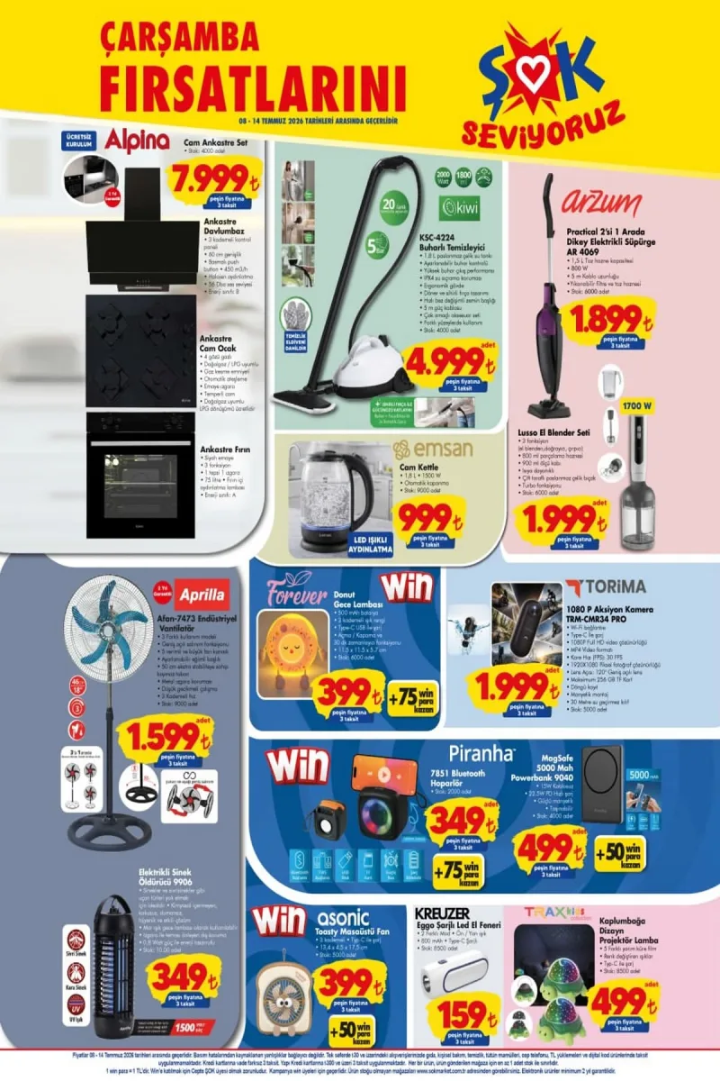 Şok haftanın aktüeli 8 Temmuz aktüel katalog