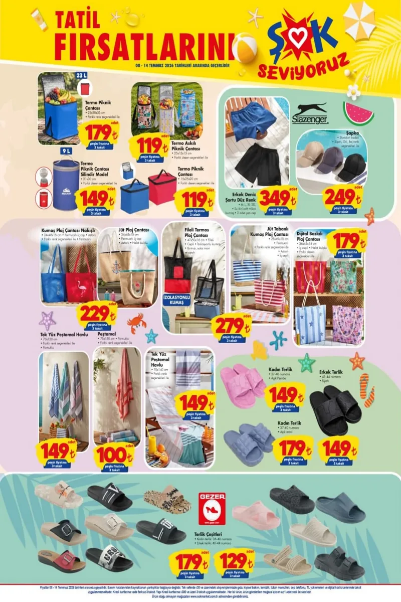 Şok aktüel katalog 8 Temmuz