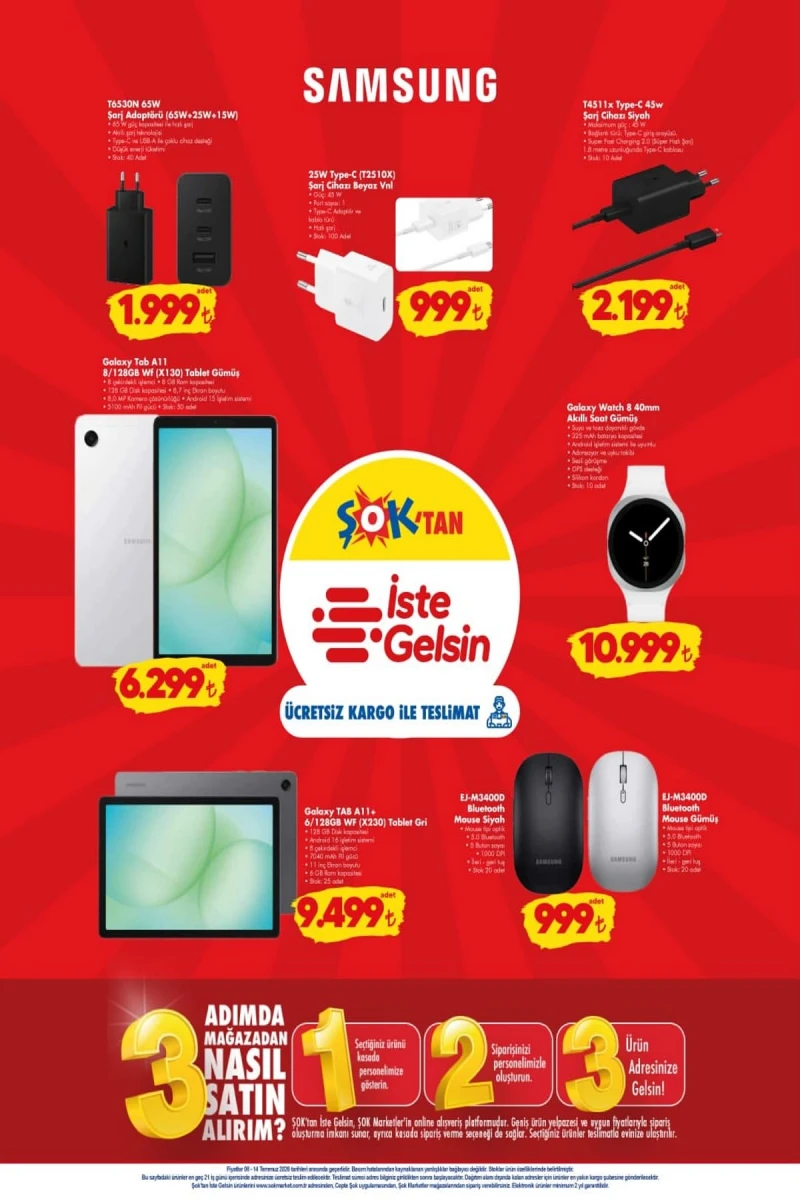Şok aktüel katalog 8 Temmuz