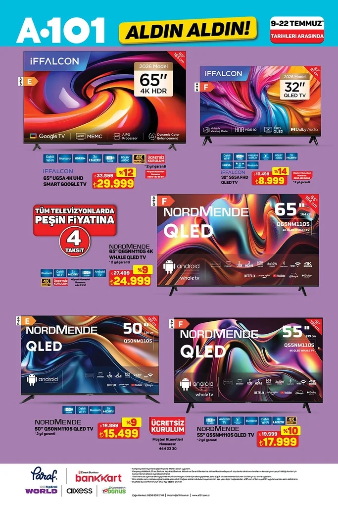 A101 aktüel katalog 8 Temmuz