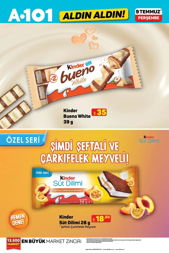 A101 aktüel katalog 8 Temmuz