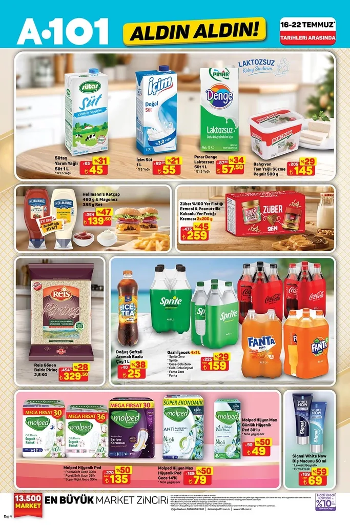A101 16 Temmuz aktüel katalog