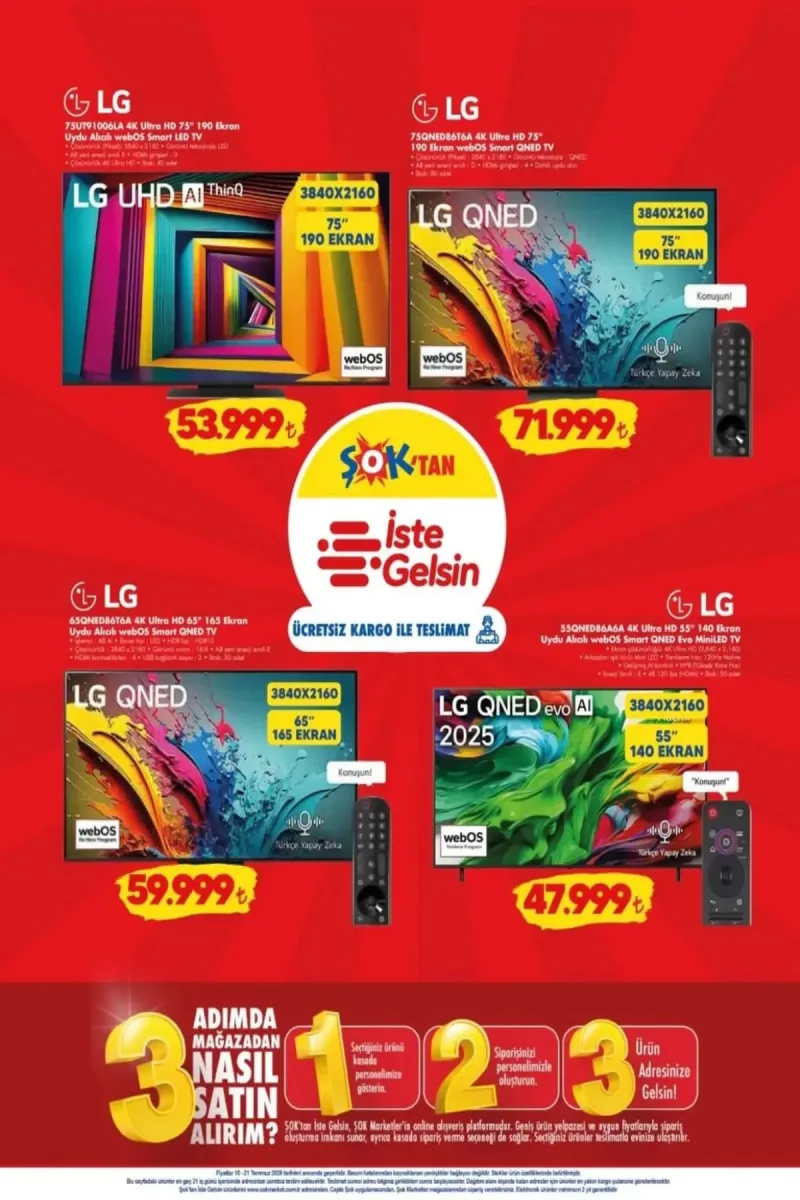 Şok aktüel katalog 18 Temmuz