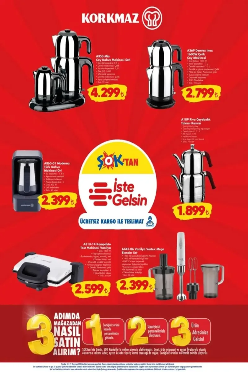 Şok aktüel katalog 18 Temmuz