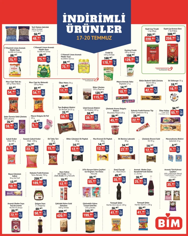 Bim aktüel katalog 17 Temmuz