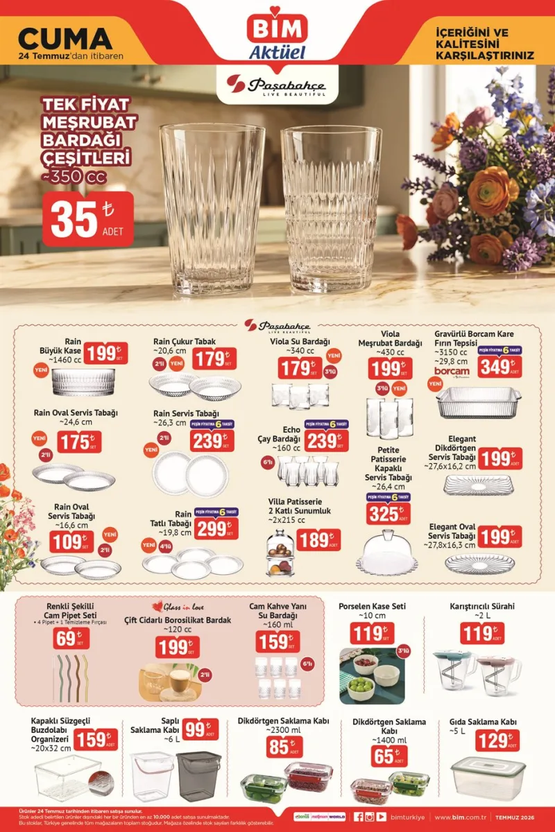 Bim aktüel katalog 24 Temmuz