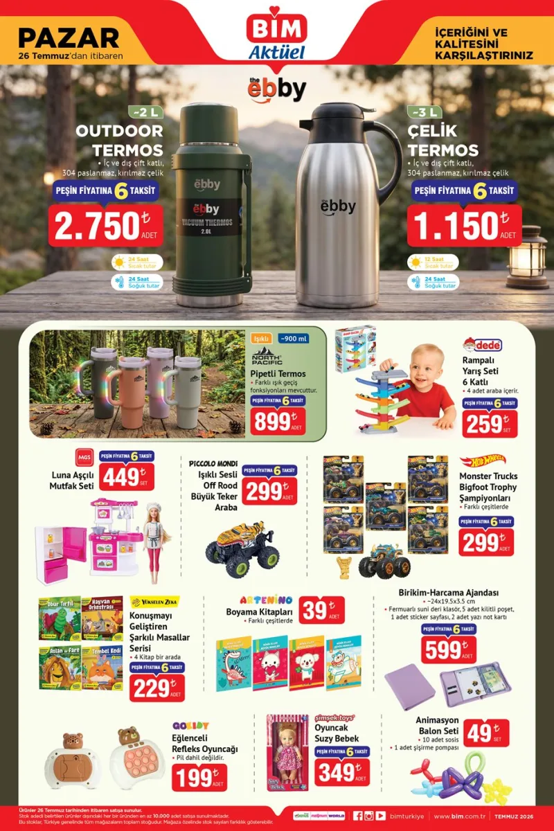Bim aktüel katalog 26 Temmuz