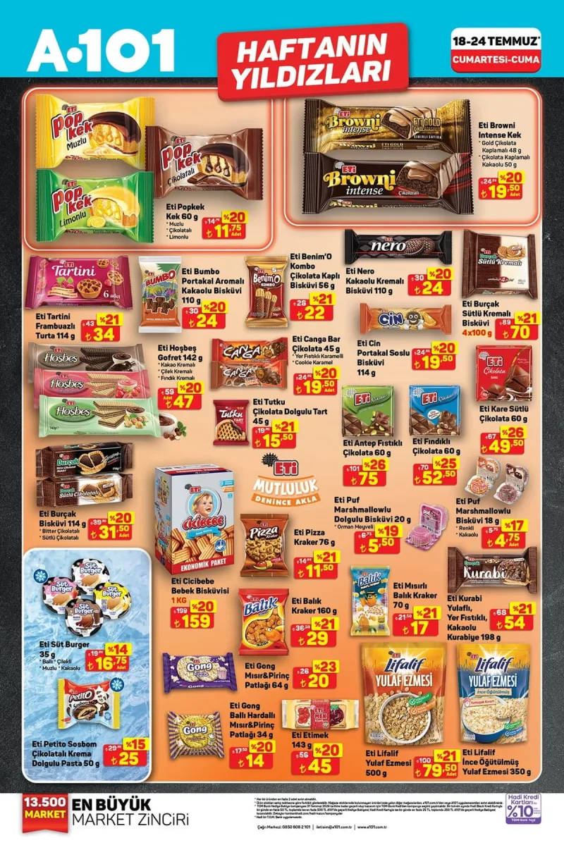 A101 aktüel katalog 18 Temmuz