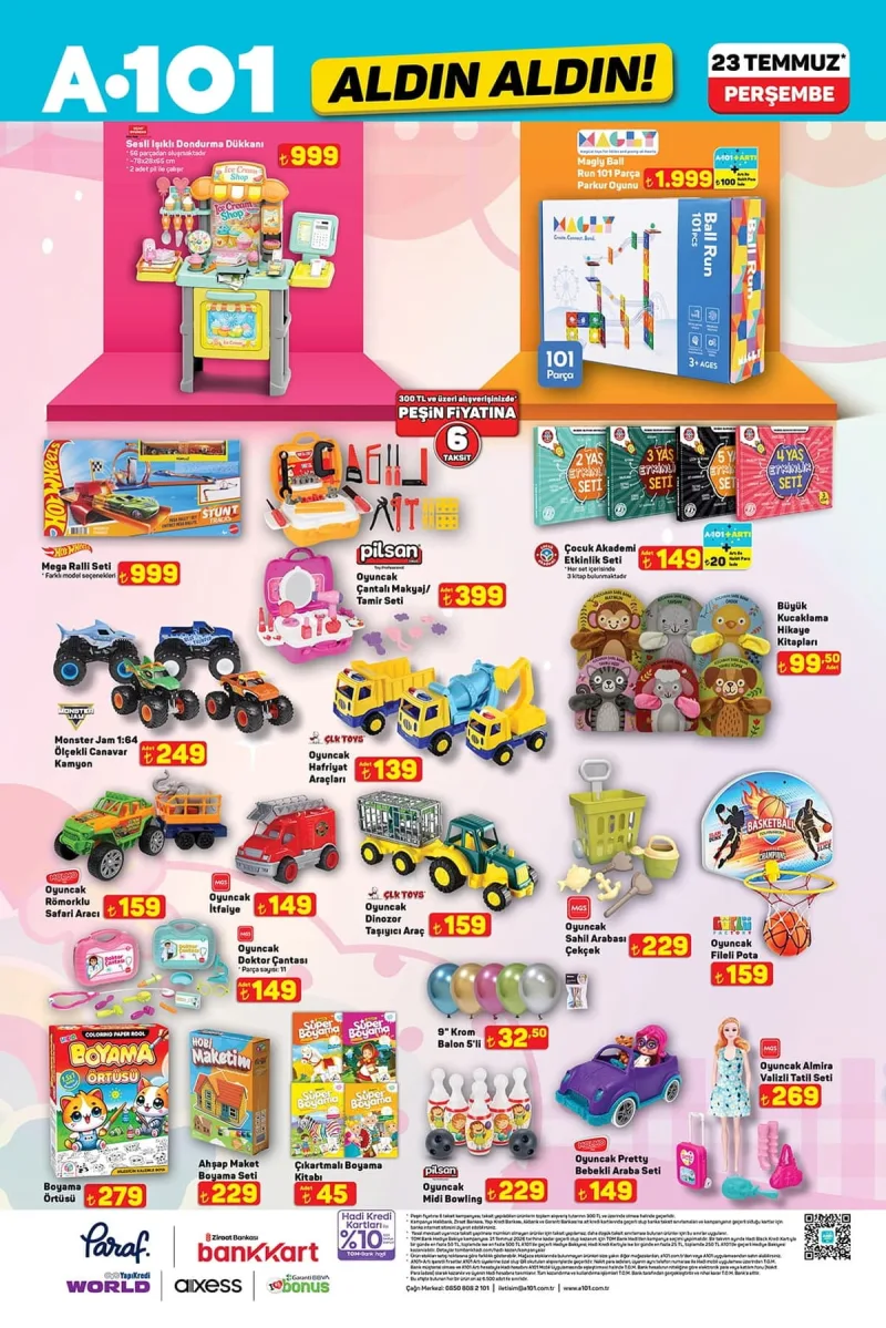 A101 aktüel katalog 23 Temmuz