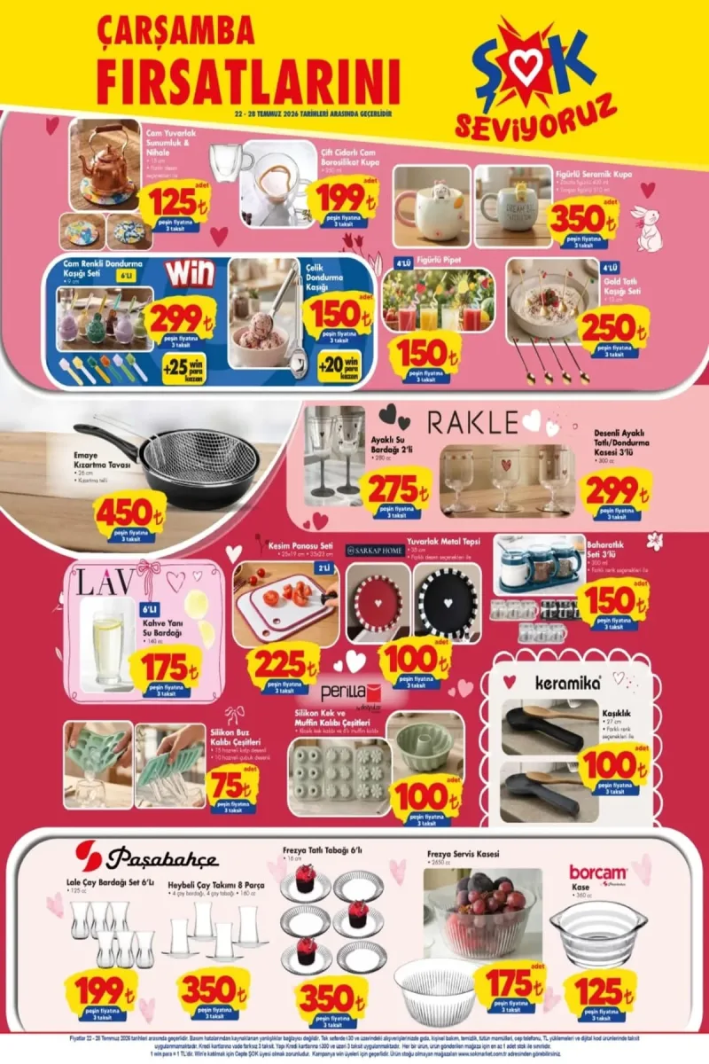 Şok aktüel katalog 22 Temmuz