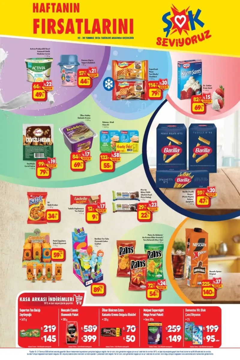 Şok aktüel katalog 22 Temmuz