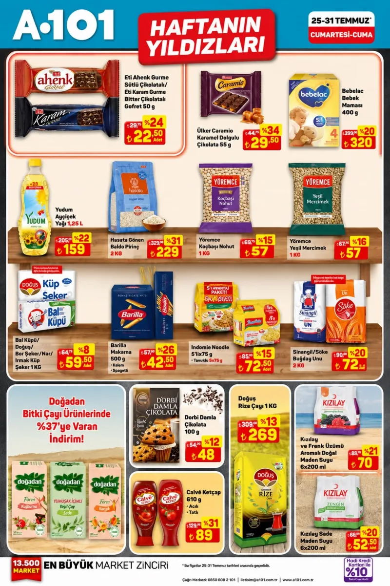 A101 aktüel katalog 25 Temmuz
