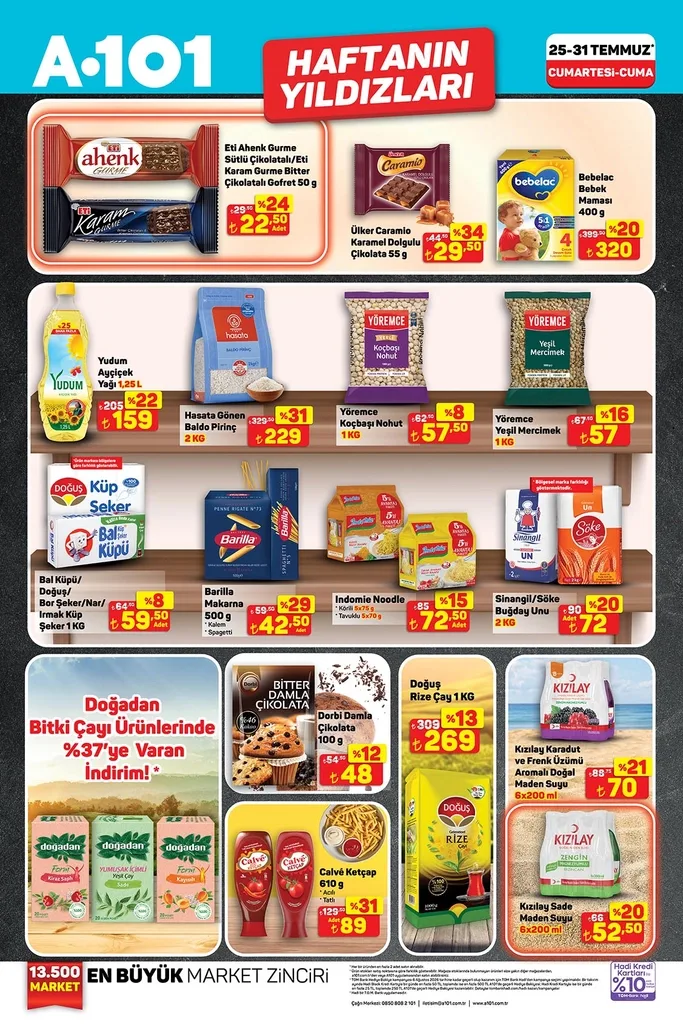 A101 indirim katalog 25 Temmuz