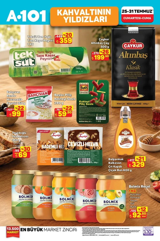 A101 aktüel katalog 25 Temmuz