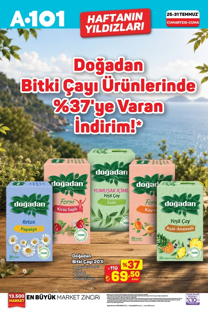 A101 aktüel katalog 25 Temmuz