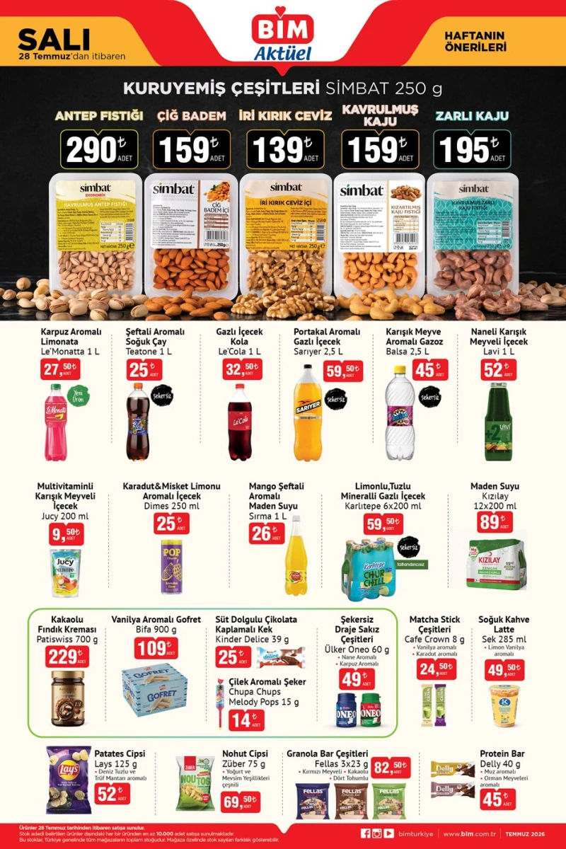 Bim aktüel katalog 28 Temmuz