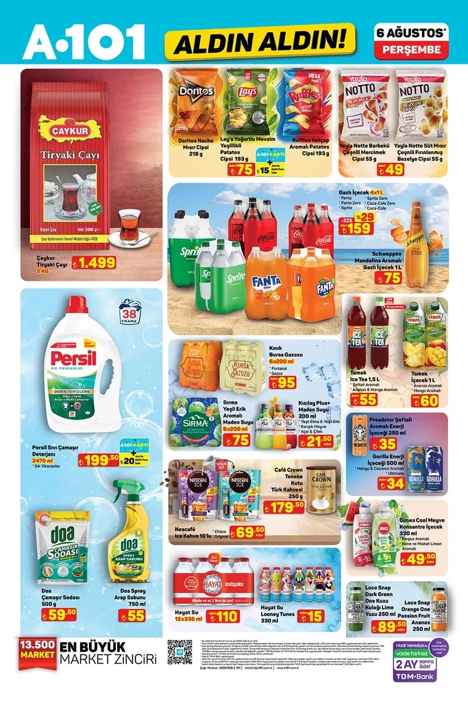 A101 aktüel katalog 6 Ağustos