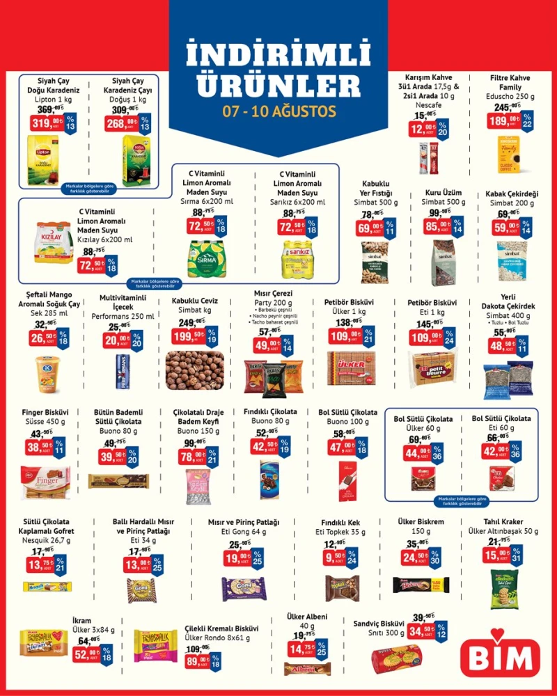 Bim aktüel katalog 07 Ağustos