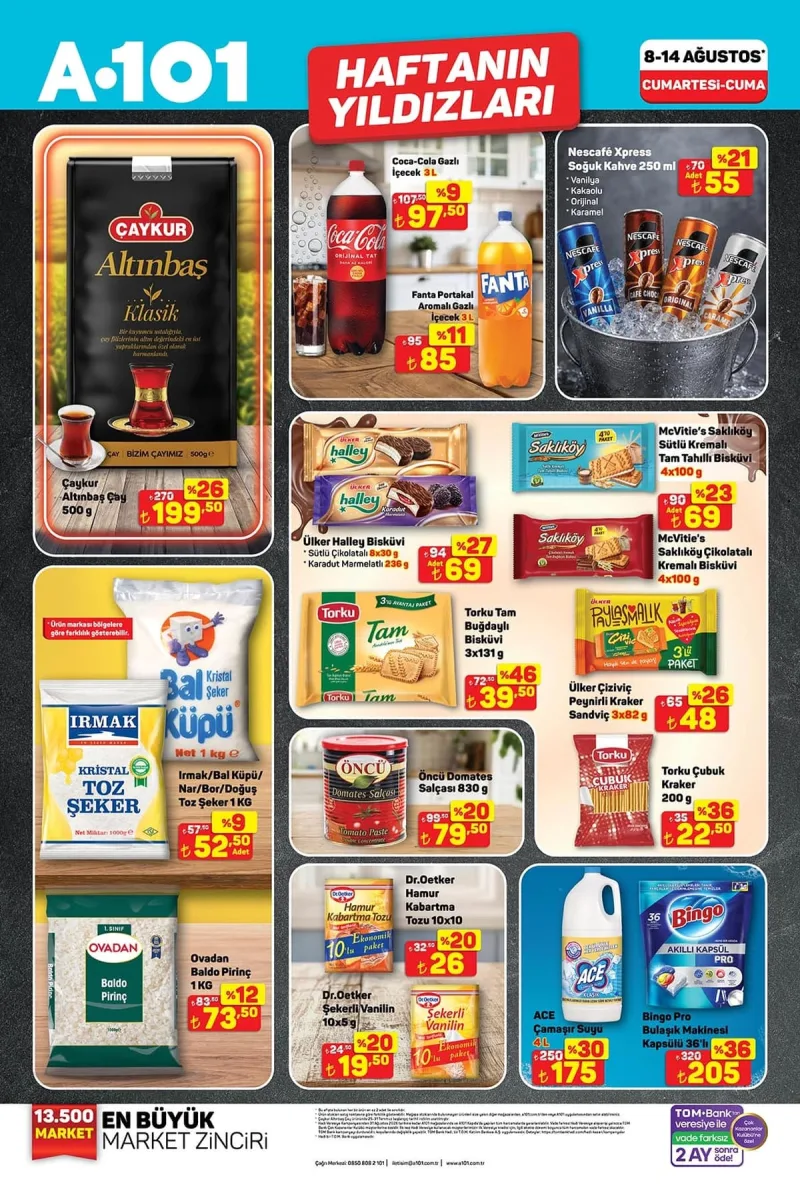 A101 8 Ağustos aktüel katalog