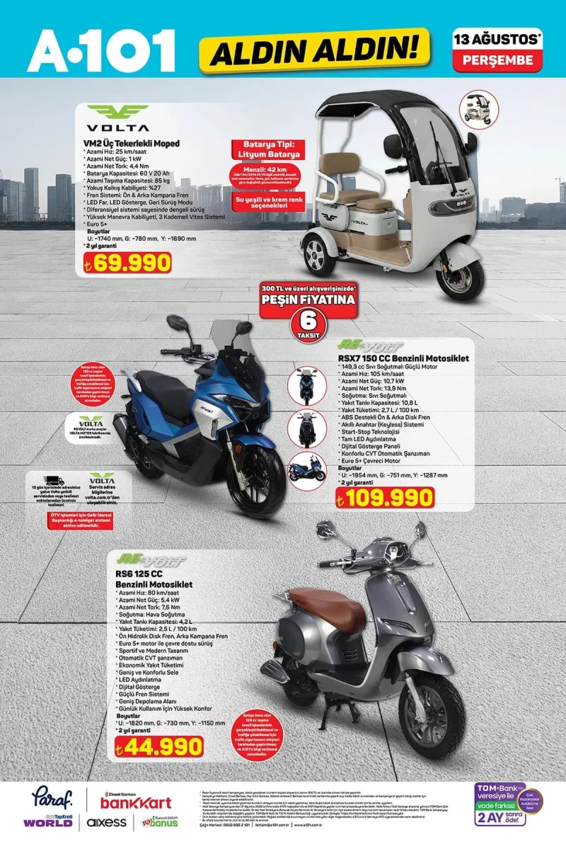 A101 aktüel katalog 13 Ağustos