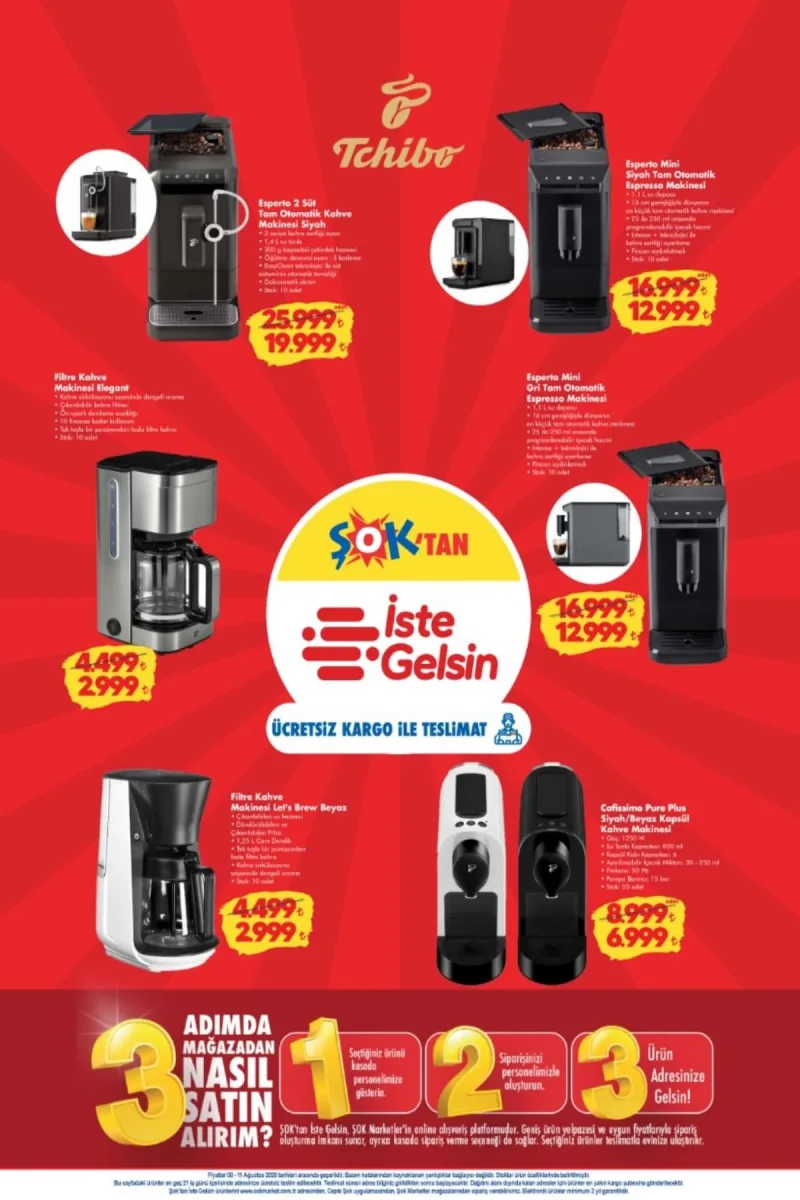 Şok aktüel katalog 8 Ağustos