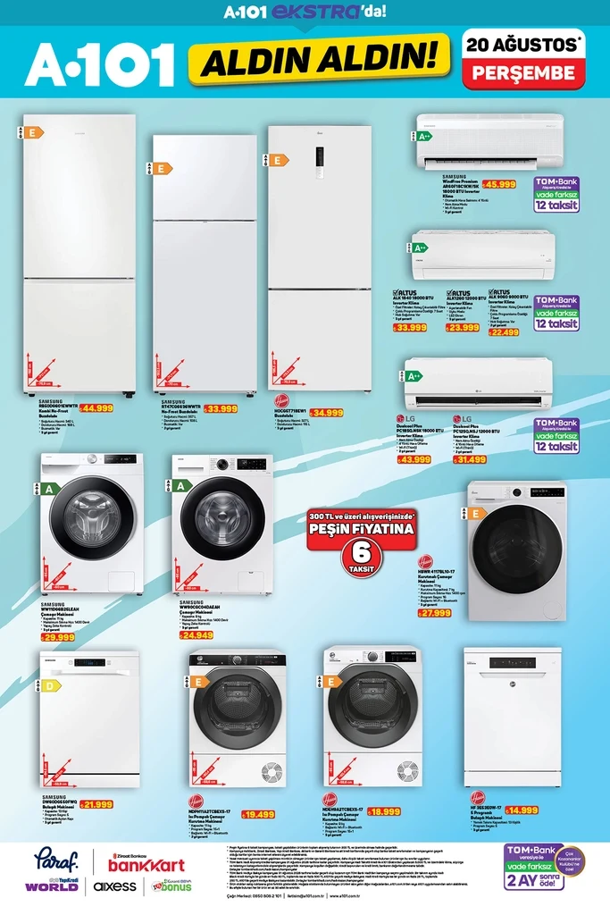 A101 aktüel katalog 20 Ağustos