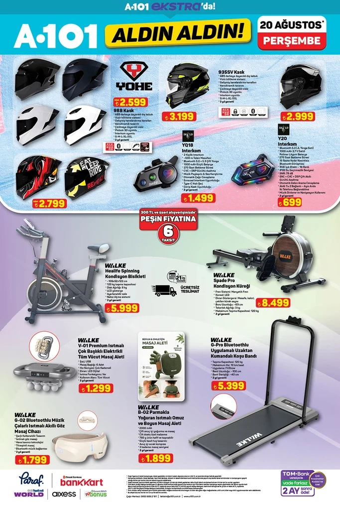 A101 aktüel katalog 20 Ağustos