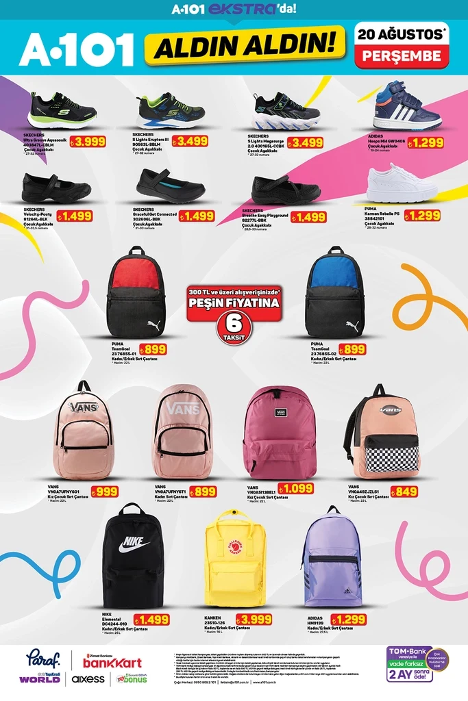 A101 aktüel katalog 20 Ağustos