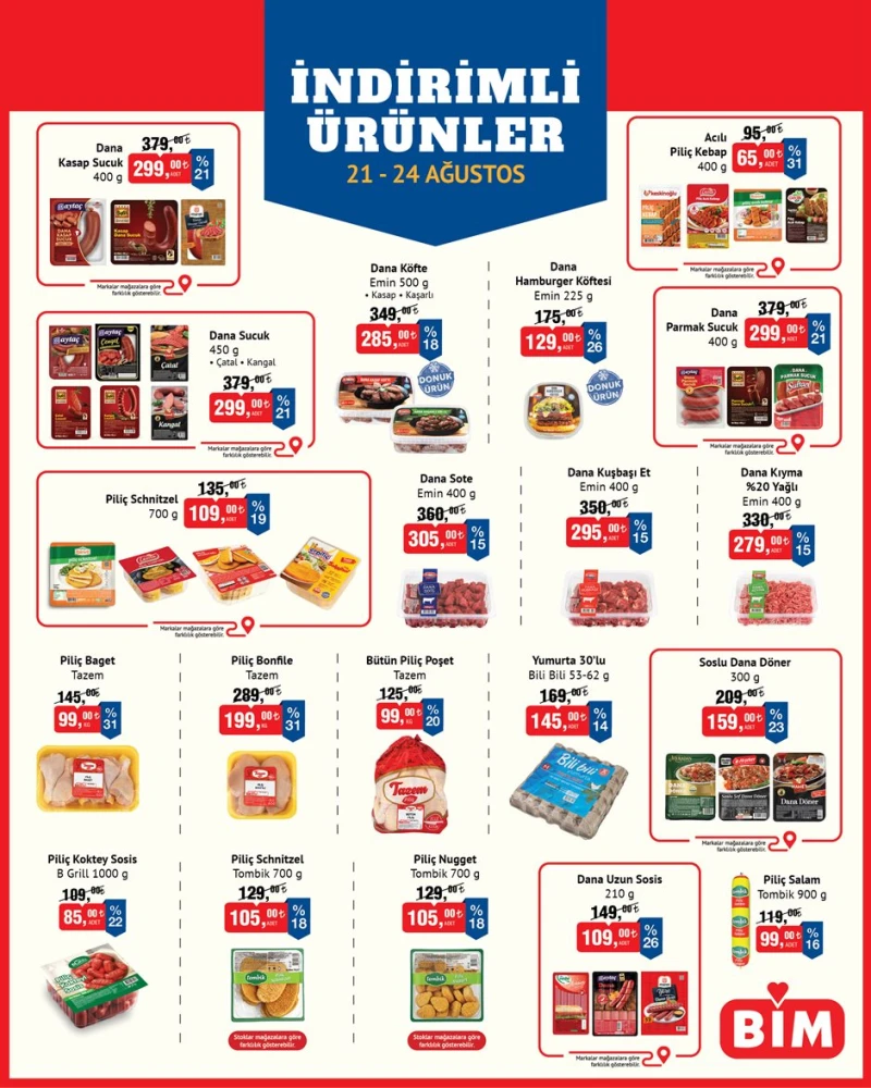 Bim aktüel katalog 21 Ağustos
