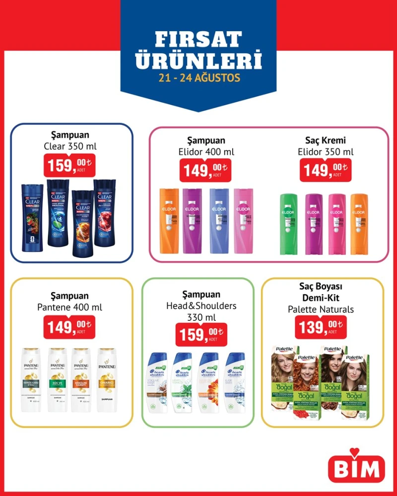 Bim aktüel katalog 21 Ağustos