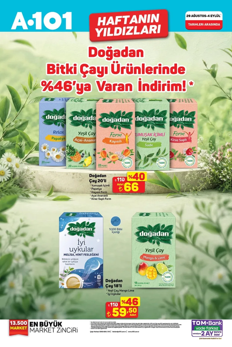 A101 aktüel katalog 29 Ağustos - 4 Eylül