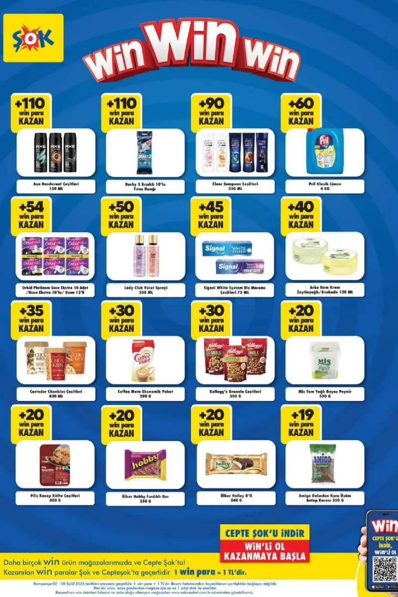 Şok aktüel katalog 2 Eylül